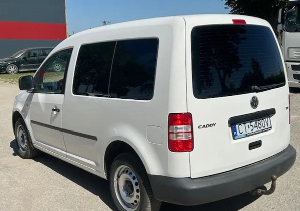 Volkswagen Caddy cena 31500 przebieg: 311917, rok produkcji 2015 z Łabiszyn małe 211